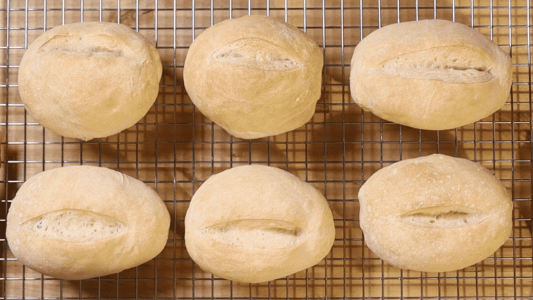 Easy Homemade Crusty Rolls