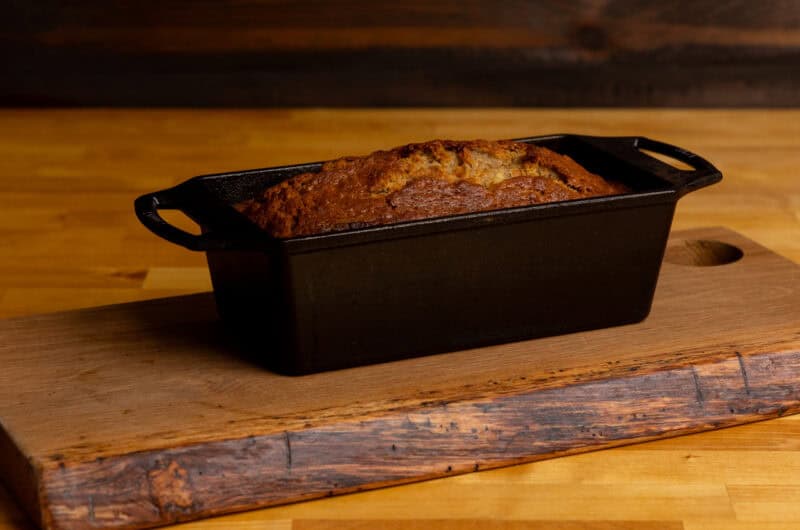 Cast Iron Banana Bread
