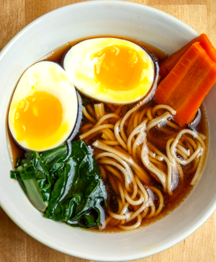 Ramen with homemade broth